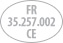 Estampille sanitaire : FR 35.257.002 CE